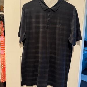 Travis Mathew Black Polo Shirt